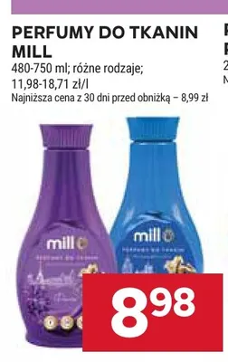 Perfumy do tkanin Mill promocja w Stokrotka