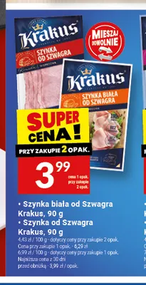 Szynka od Szwagra Krakus promocja w Twój Market