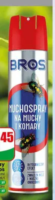 Muchospray na muchy i komary Bros promocja w Dino