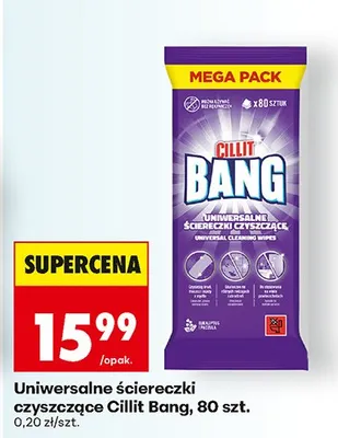 Uniwersalne ściereczki czyszczące promocja w Biedronka