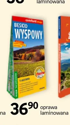 Mapa laminowana Beskid Wyspowy Comfort! Map Expressmap promocja w Empik