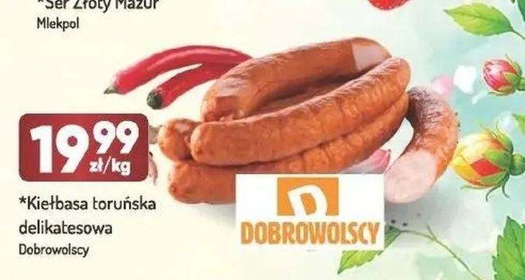 Kiełbasa toruńska delikatesowa Dobrowolscy promocja w Avita