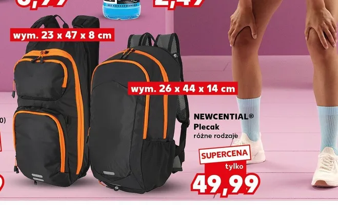 Plecak NEWCENTIAL promocja w Kaufland