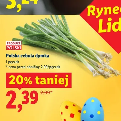 Polska cebula dymka promocja w Lidl