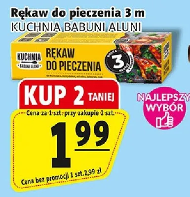 Rękaw do pieczenia 3 m promocja w Prim Market