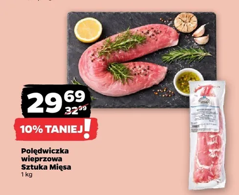 Polędwiczka wieprzowa promocja w Netto