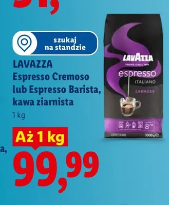 Kawa ziarnista Lavazza Espresso Cremoso promocja w Lidl