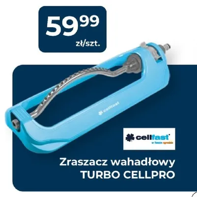 Zraszacz wahadłowy Turbo Cellpro Cellfast promocja w PSB Mrówka