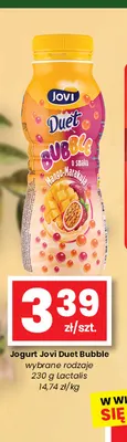 Jogurt Jovi Duet Bubble promocja w emma MARKET