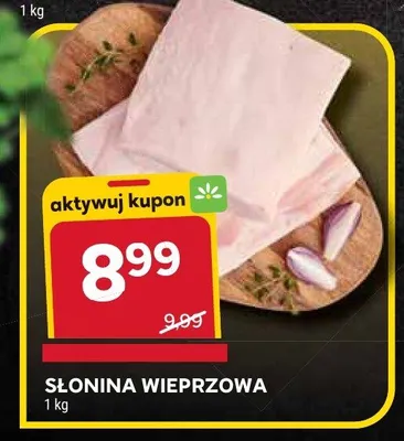 Słonina wieprzowa promocja w Stokrotka