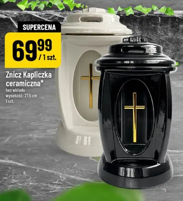 Znicz kapliczka ozdobna promocja w POLOmarket