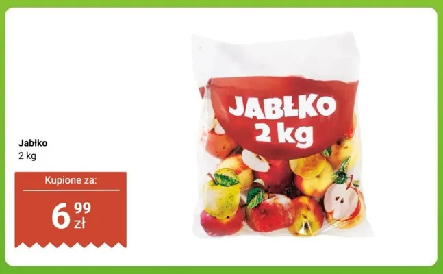 Jabłko promocja w Dino