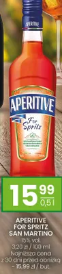 Aperitif For Spritz promocja w Twój Market