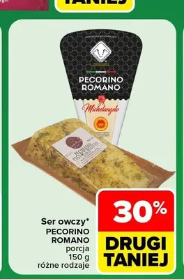 Ser owczy Pecorino Romano Michelangelo promocja w Carrefour