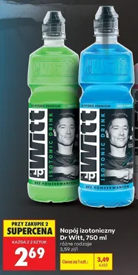 Napój izotoniczny Dr Witt Multifruit promocja w Biedronka