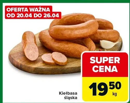 Kiełbasa śląska promocja w Carrefour Express