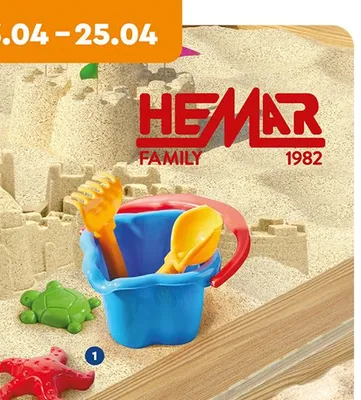 Zabawki do piasku wiaderko z 2 foremkami, łopatką i grabkami promocja w Biedronka