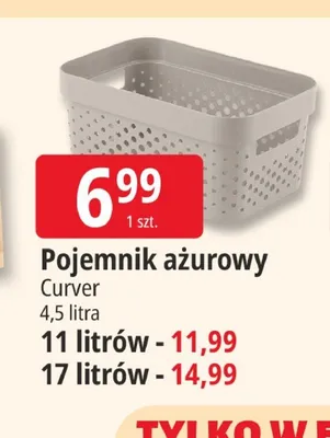 Pojemnik ażurowy Curver 4,5 l promocja w Leclerc