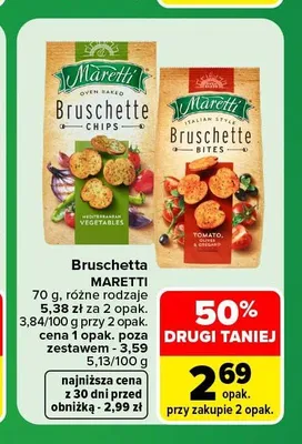 Bruschetta Maretti Mediterranean Vegetables promocja w Carrefour