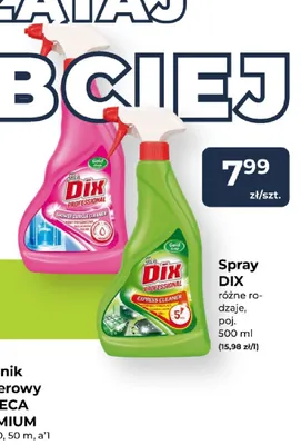 Spray Dix promocja w PSB Mrówka