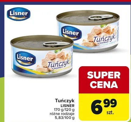 Tuńczyk w kawałkach promocja w Carrefour