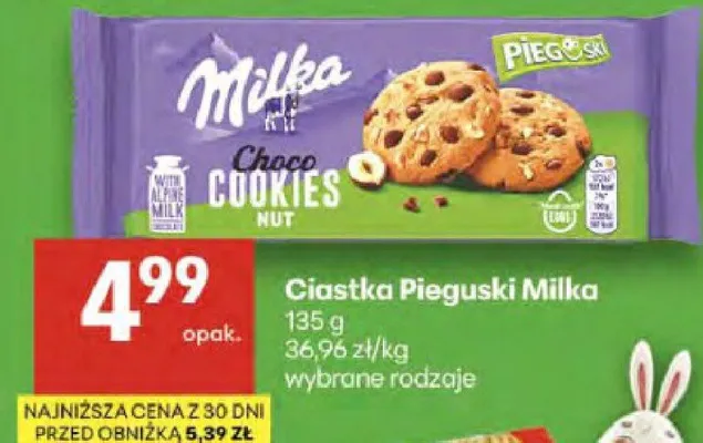 Ciastka Pieguski promocja w Delikatesy Centrum