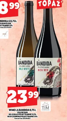 Wino Sandhills promocja w TOPAZ