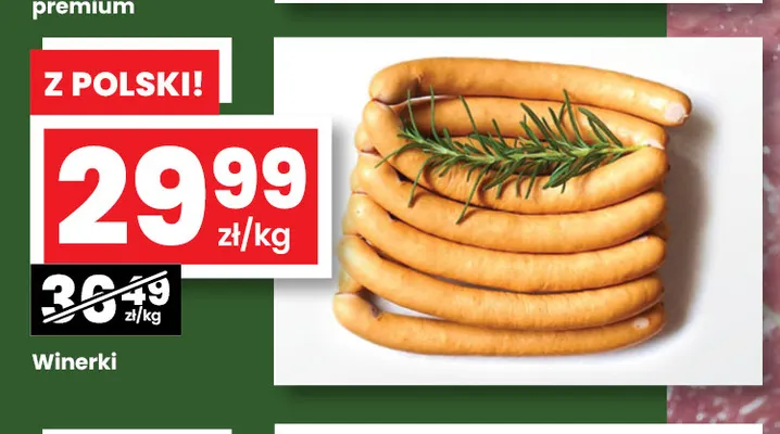 Kiełbaski winerki promocja w emma MARKET