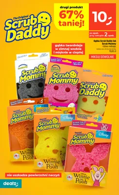 Gąbka do zmywania Scrub Mommy Winnie the Pooh Prosiaczek promocja w Dealz