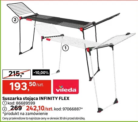 Suszarka stojąca INFINITY FLEX promocja w Leroy Merlin
