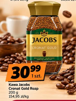 Kawa rozpuszczalna Jacobs Cronat Gold Rozp promocja w emma MARKET