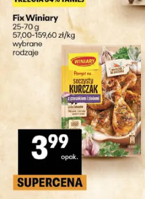 Fix Winiary promocja w Delikatesy Centrum