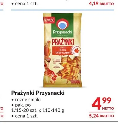 Prażynki Przysnacki promocja w Makro