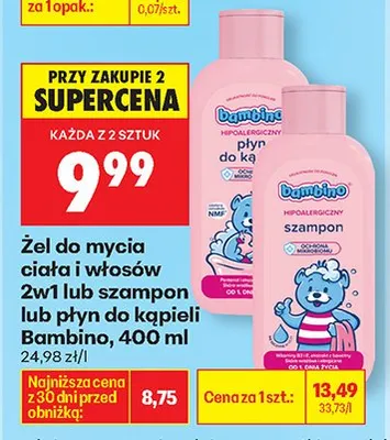 Szampon dla dzieci promocja w Biedronka