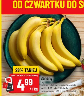 Banany promocja w POLOmarket