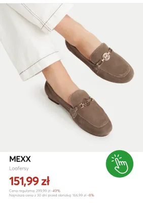 Loafersy Mexx promocja w eobuwie.pl
