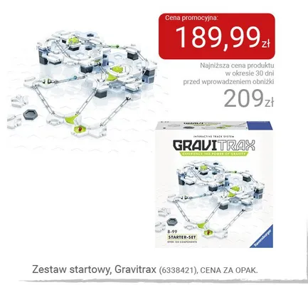 Zestaw startowy Gravitrax promocja w Smyk