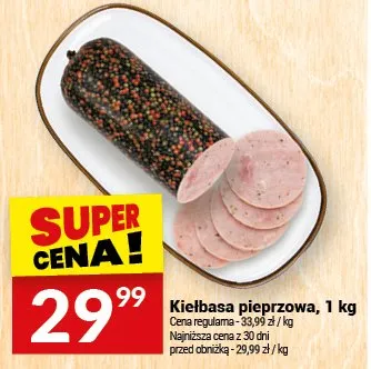 Kiełbasa pieprzowa promocja w Twój Market