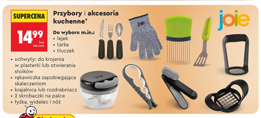 2 skrobaczki na palce Joie promocja w Biedronka