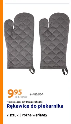 Rękawice do piekarnika promocja w Action
