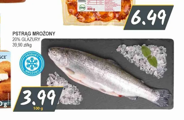 Pstrąg mrożony promocja w Słoneczko