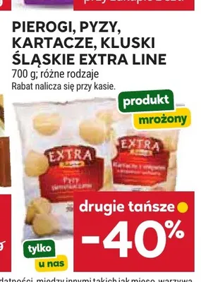 Pierogi Extra Line promocja w Stokrotka