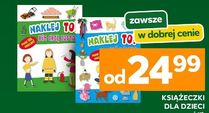 Książeczki dla dzieci promocja w Stokrotka