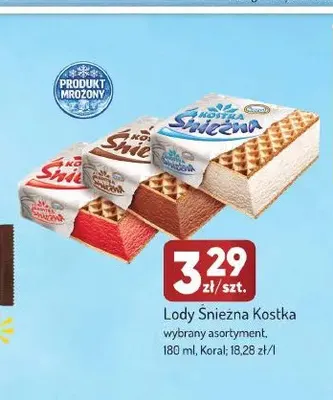 Lody Śnieżna Kostka promocja w Avita