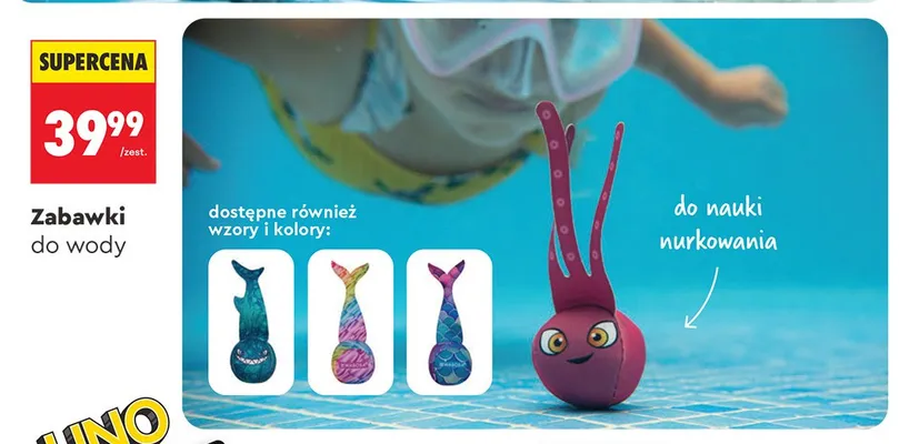 Zabawki do wody promocja w Biedronka