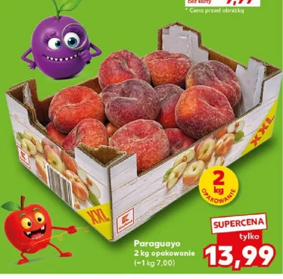 Brzoskwinie Paraguayo promocja w Kaufland