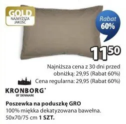 Poszewka na poduszkę GRO promocja w Jysk