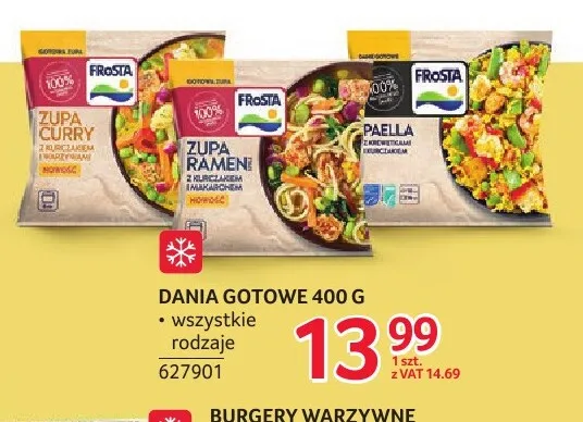 Zupa curry z kurczakiem i warzywami FRoSTA promocja w Selgros