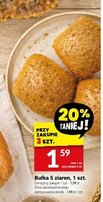 Bułka 5 ziaren Białecki promocja w Twój Market