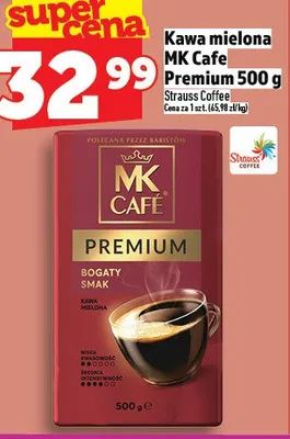 Kawa mielona MK Cafe Premium promocja w TOPAZ